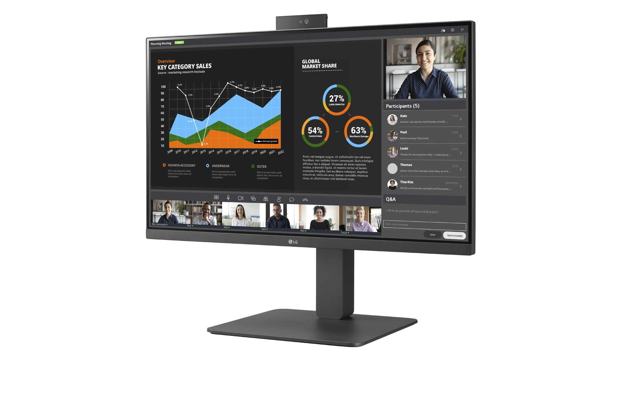 Amazon.com: LG 24BR750C-C 24'' IPS FHD Monitor with Built-in FHD