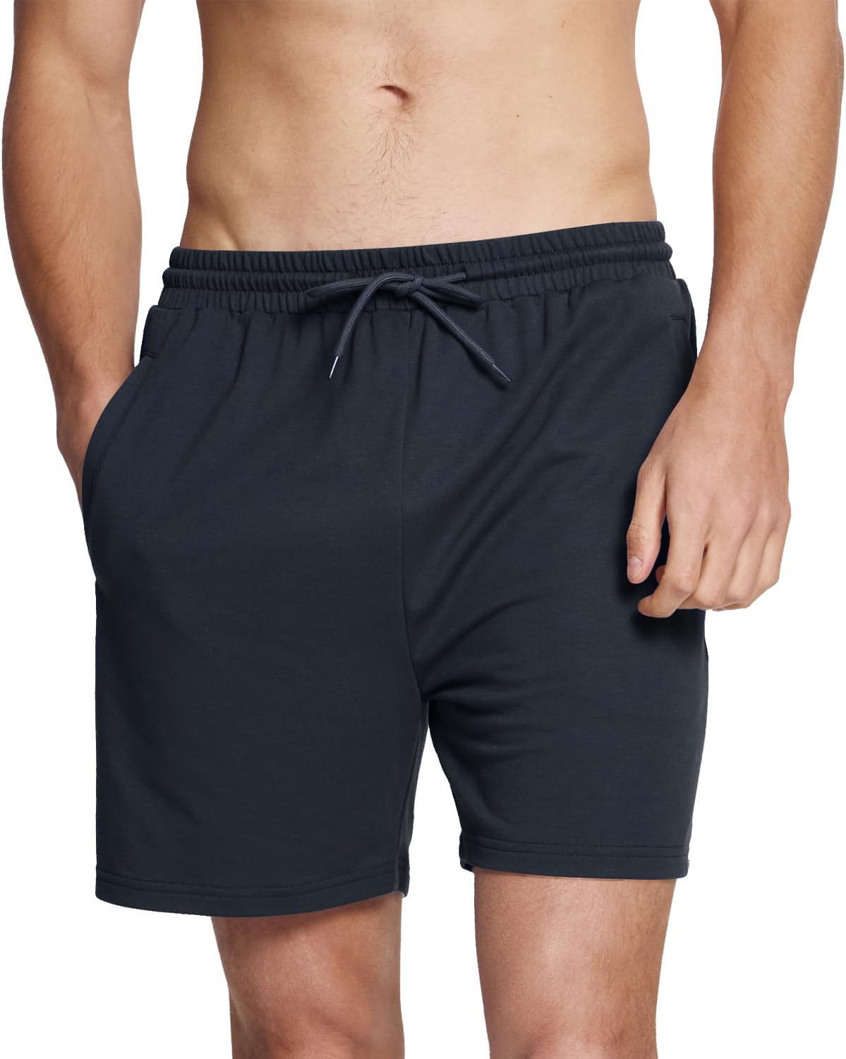 BAMBOO COOL Men's Athletic Shorts Dry Loose-Fit Running Workout Gym Shorts Breathable Lightweight Activewear with Pockets