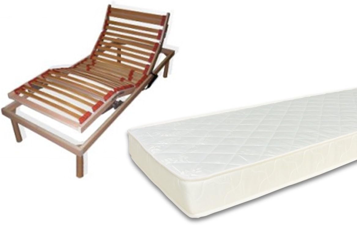 Baldiflex Emporio Rete Motorizzata 80x190 + Materasso Memory