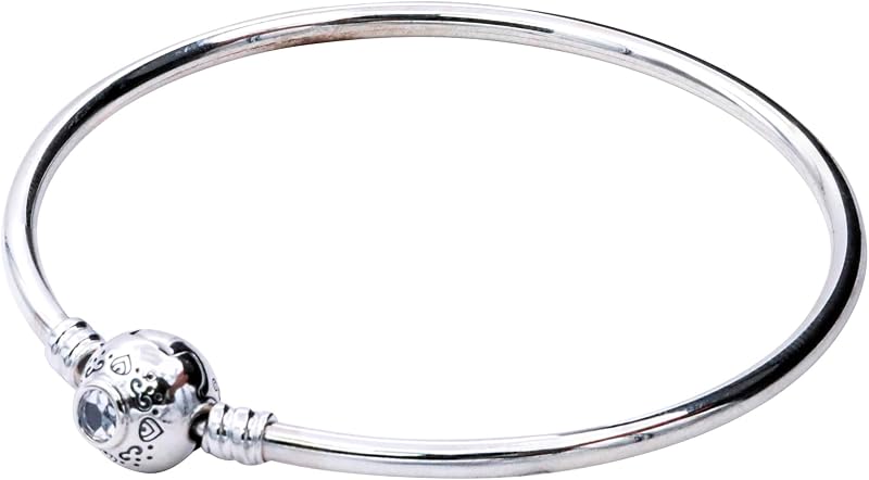 Brazalete de Disney Jasmine y Aladdin (plata de ley, circonita cúbica) genuino
