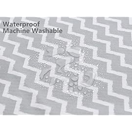 Baby Splat Mat for Under High Chair, 51 x 51 Inch Splash Mat, Waterproof and Washable Spill Mat, Anti-Slip Floor Protector