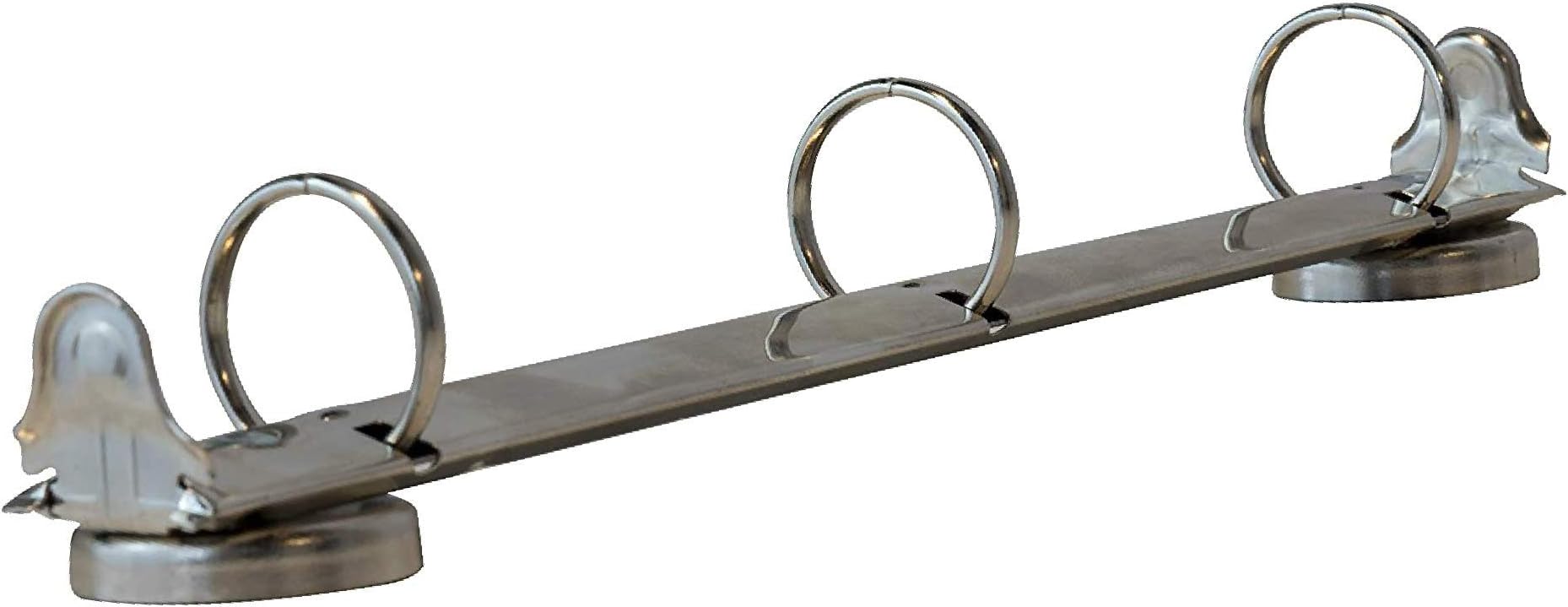BinderRings Magnetic O-Ring Binder Mechanism, 1 Count, 3-Ring Binder Mechanism with 1-inch O-Shaped Rings for Standard Letter Paper (8.5 Inches x 11 Inches)