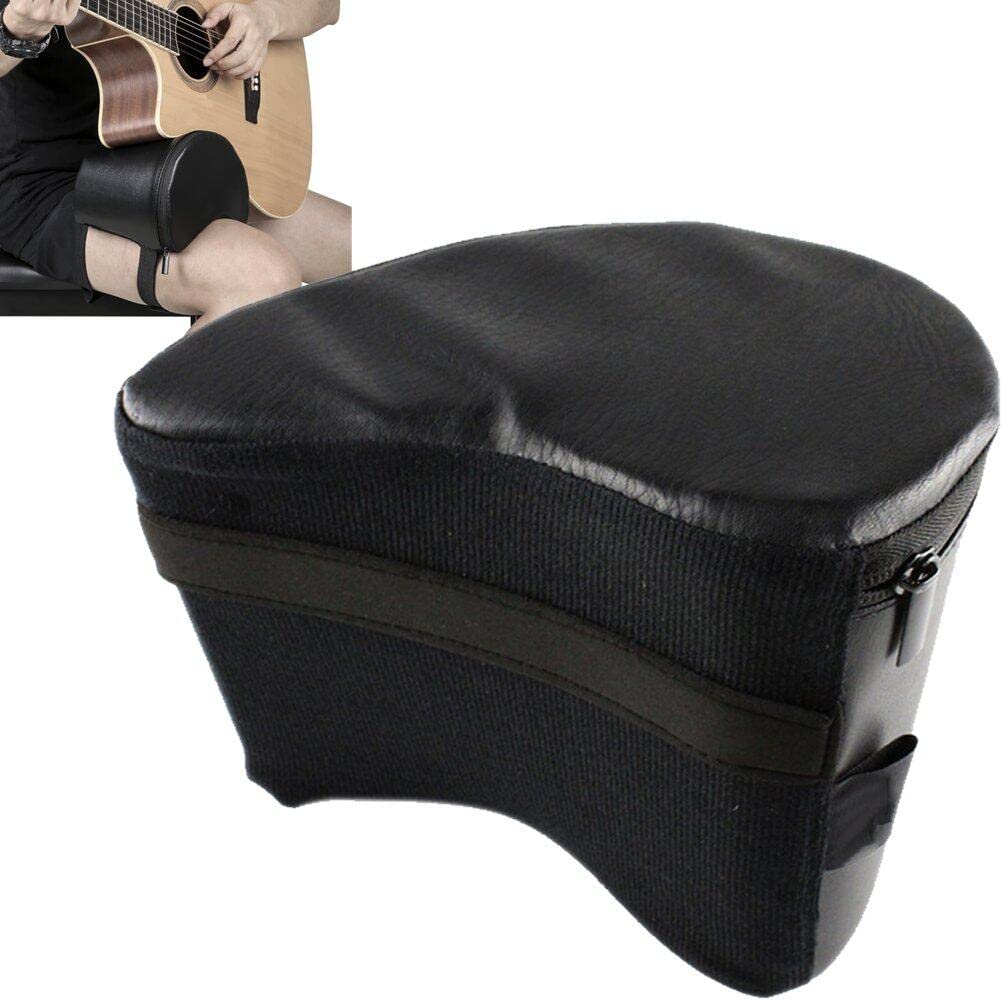 Coussin de guitare rembourré en éponge ergonomique pour le soutien des jambes