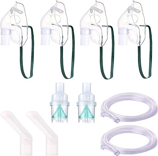 2 Packs Nebulizer Replacement Kit for Adults