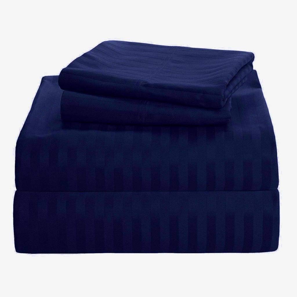 Split Head Flex King Sheet Set 4 Piece, Half Split Sheets Sets For Adjustable Beds, 100% Cotton 800 TC Split King Sheets, Deep Pocket Up To 15 Inches