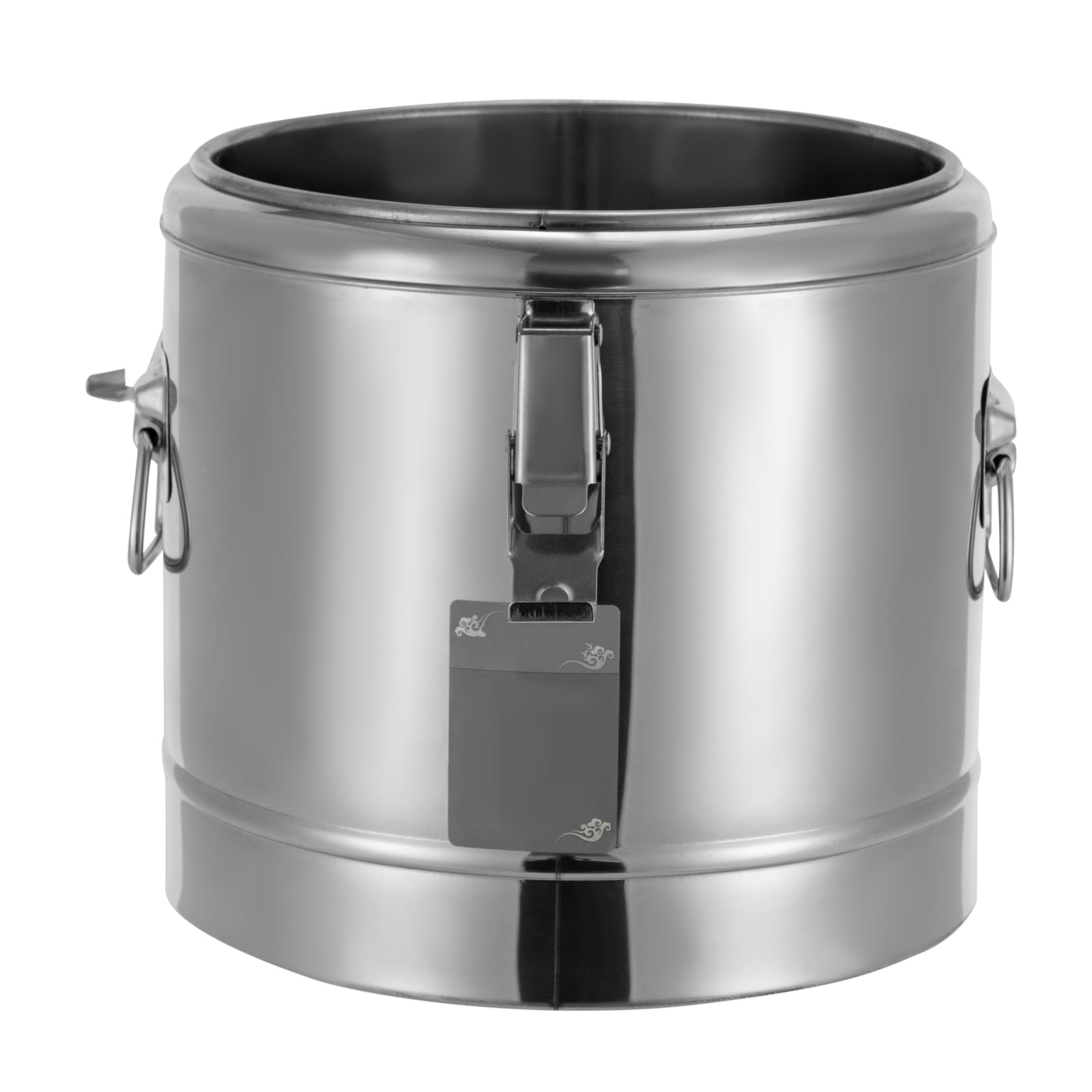 Contenedores de alimentos isotérmicos – Olla isotérmica para sopa de acero inoxidable 304 de 10 L – Contenedor de mantenimiento caliente para restaurantes, cantinas y tiendas de comida