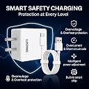 IBERLS 65W Supervooc Charger with 1M Type-C Fast Cable|Dash/Wrap/Vooc/Superdart/Dart|65Watt Adapter Compatible with Realme Narzo 80 Lite/90x/80 Pro/90/P4x/15T/15C/P3 Lite/C75/C71/GT 7/GT 7T/P3 Pro gallery image
