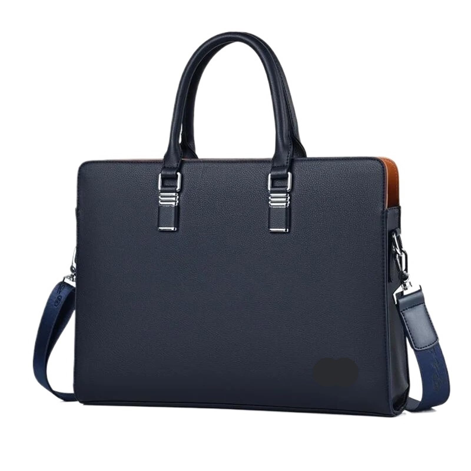 Borsa Computer Borsa for laptop in pelle da uomo 14-15,6 pollici valigetta da lavoro messenger da lavoro