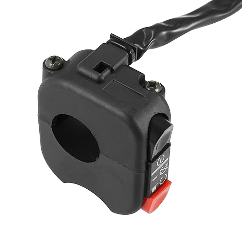 Miniatura 6 de Motoforti Interruptor de encendido DC 12V 78 "0.866 in para manillar de motocicleta