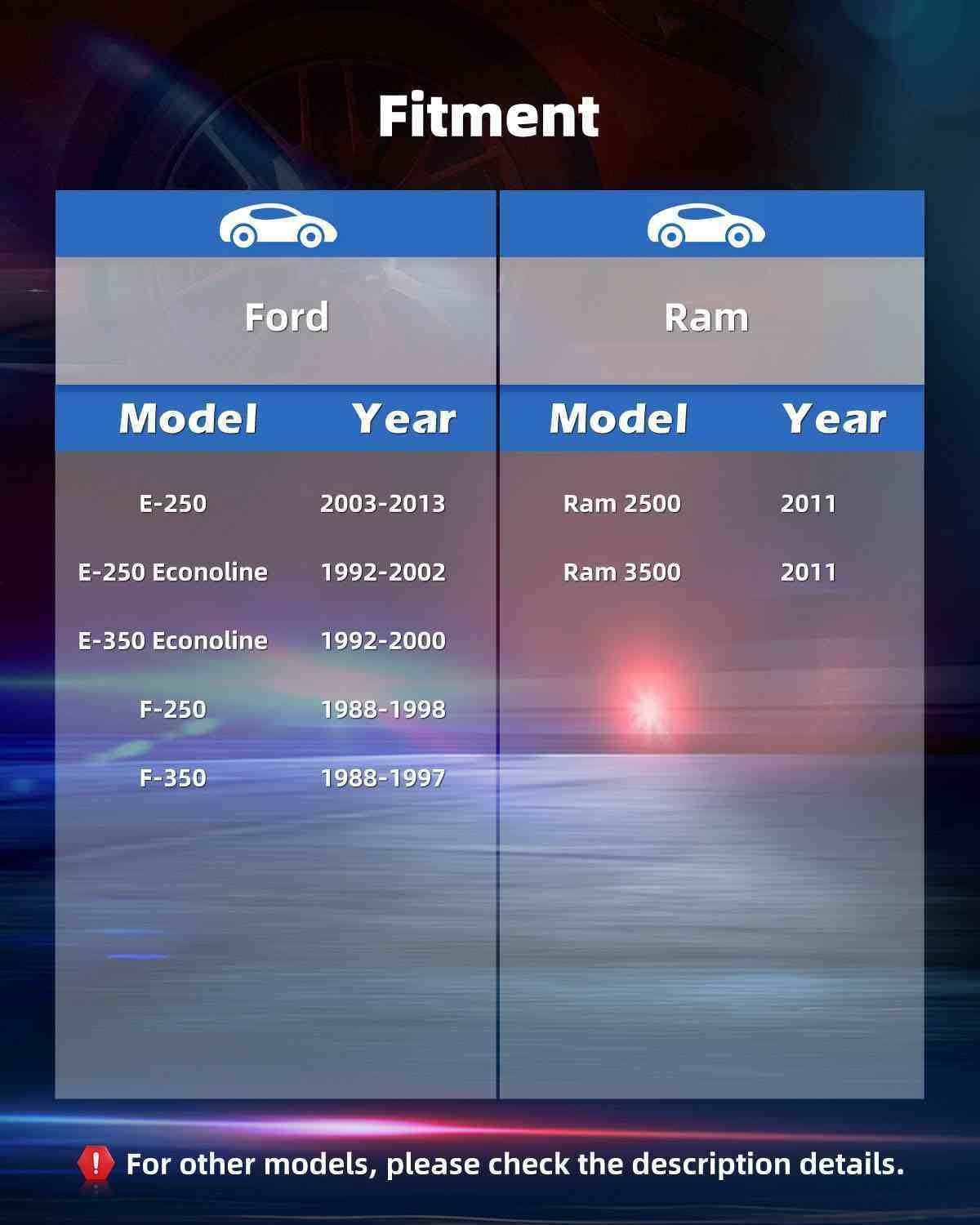 ECCPP Wheel Lug Nuts 9/16" Thread Size 32 Pieces +2 Keys Silver Chrome 2" Tall Spline Bulge Acorn Lug Nuts for Dodge for Ram 2500/3500 for Ford E-250/E-250 Econoline/E-350/F-250/F-350 1988-2013