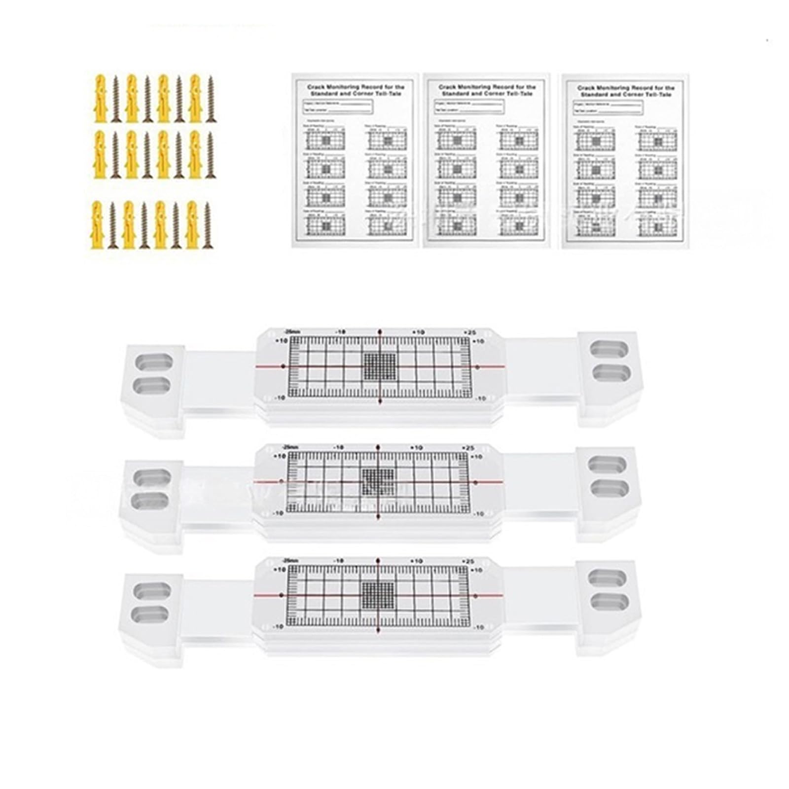 Geavonyg A Practical Cracks Monitorings Record, Standard Deformation Monitors Gauges Monitors Width Monitorings Tool Gauge
