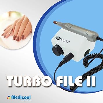 Medicool Turbo File II Professional Electric Mani and Pedi Nail Filing System