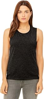 Women's Flowing Tank with Side Slit by BELLA + CANVAS