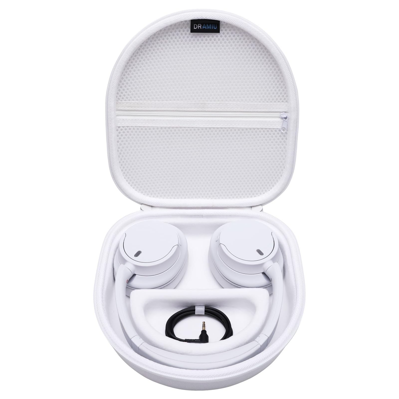 Housse rigide pour casque Bluetooth Skullcandy TOZO HT2 blanc - 8