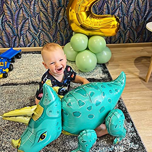 Blingparty Giant 3D Dinosaur Balloons For Party Inflatable Dinosaur Decorations Dino Aluminium Foil Balloons Birthday Supplies #TOP2