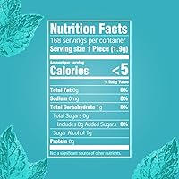 Vista 2 de Chicle sin azúcar ORBIT Wintermint, 12 paquetes al por mayor, 14 piezas cada uno (total de 168)