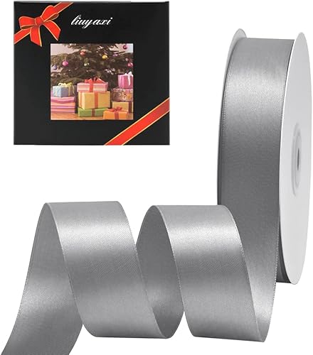 Miniatura 26 de LIUYAXI Cinta de Satén Dorada de Doble Cara 1/4" X 50 Yardas, Cintas Perfectas para Manualidades, Envoltura de Regalos, Fabricación de Lazos y Más