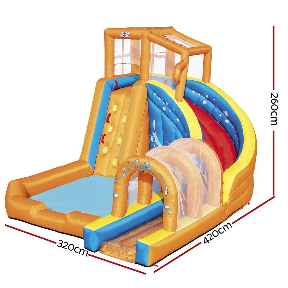 Bestway Aire de Jeu soufflerie en continu Hurricane Tunnel Water Park 420X320x260cm
