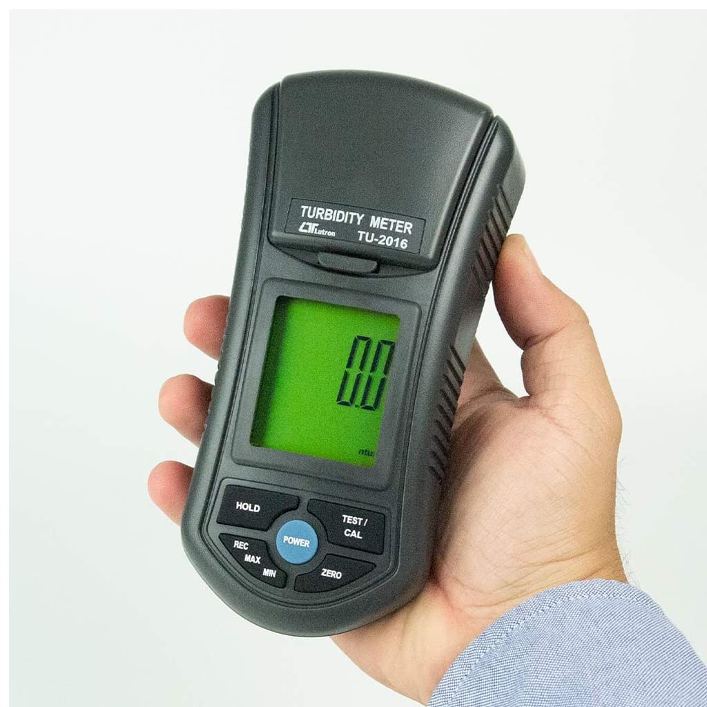 *Envío el mismo día* Turbidezímetro portátil de alta precisión para lagos, comprobador de calidad del agua, analizador de turbidez | Certificado de calibración de fábrica Modelo: TU-2016