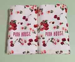 PINK HOUSE ピンクハウス タオルケット PINK HOUSE - 【新品未使用品 】pinkhouse フェイスタオル 2枚
