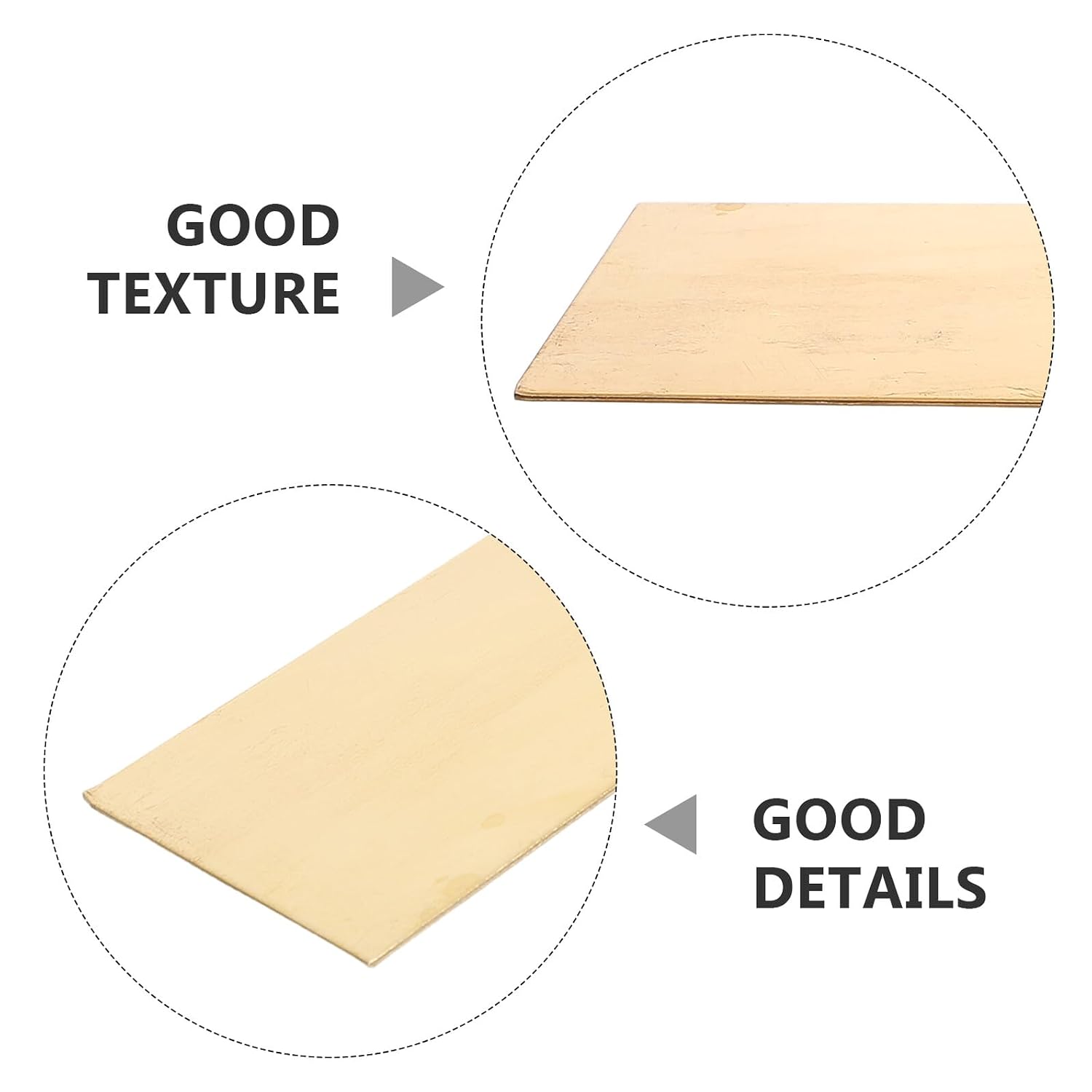 Brass Sheet 1mm Thick Metal Plate 50mm X 200mm No Scratch Brass Shims for Crafting Jewelry Electrical Repairs and Model Making