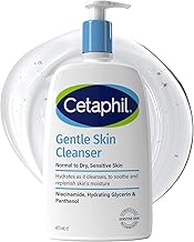 Cetaphil Gentle Skin Cleanser, 473ml, Face & Body Wash, For Normal To Dry Sensitive Skin, With Niacinamide & Glycerin, Soap Free, Packaging May Vary