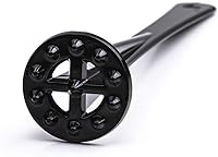 Vista 4 de Swizzle Lemon Muddler para cócteles y bebidas de té helado (paquete de 25) (negro, 4.331 in pequeño)