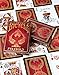 Bicycle Fyrebird Playing Cards Red