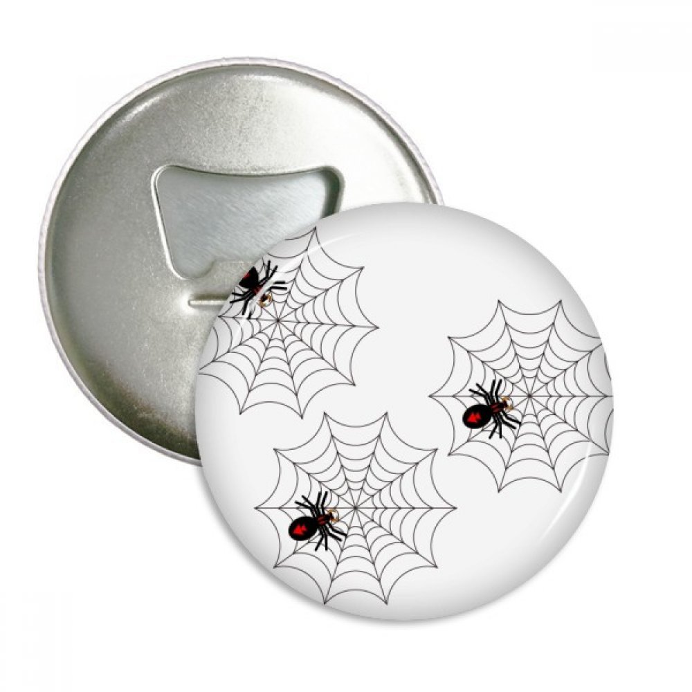 Ouvre-bouteille aimanté Halloween fantôme araignée DIYthinker x3 décapsuleurs argentés pour frigo
