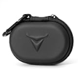 Decibullz - Zipper Headphones Carrying Case, Perfect for Earphones and Earplugs (Black)