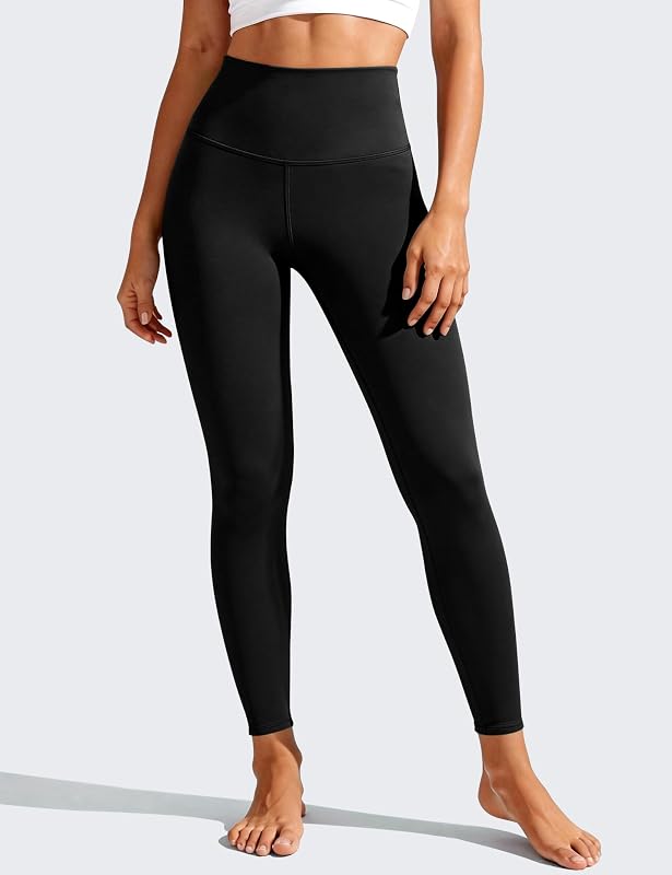 Bluemaple High Waisted Leggings for Women - Tummy Control Pants Non See Through Workout Soft Yoga Pants for Running Plus Size image 2
