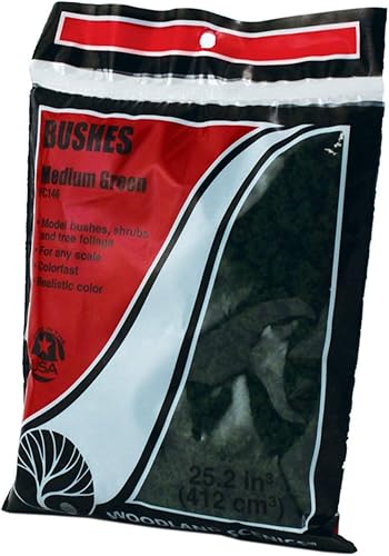 Miniatura 3 de Woodland Scenics FC146 Arbustos de 18 a 25.2 pulgadas cúbicas, verde medio