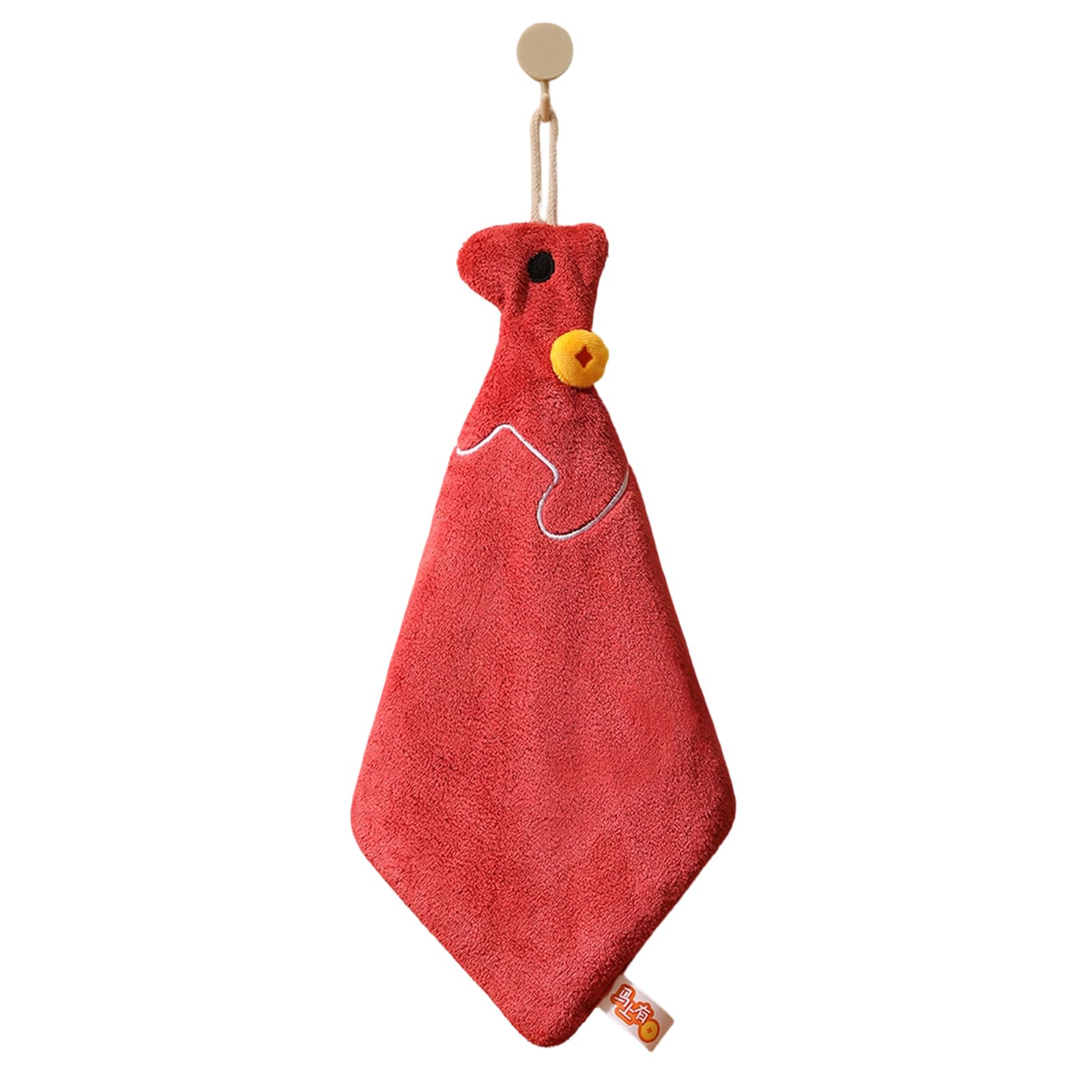 Yhplxyuus Festives Hand Towel Velvets Fleece Fabric Adorable Horse Pattern Super Absorbent Kitchen Bathroom Towel with Hanging Loop Gift Absorbent Hand