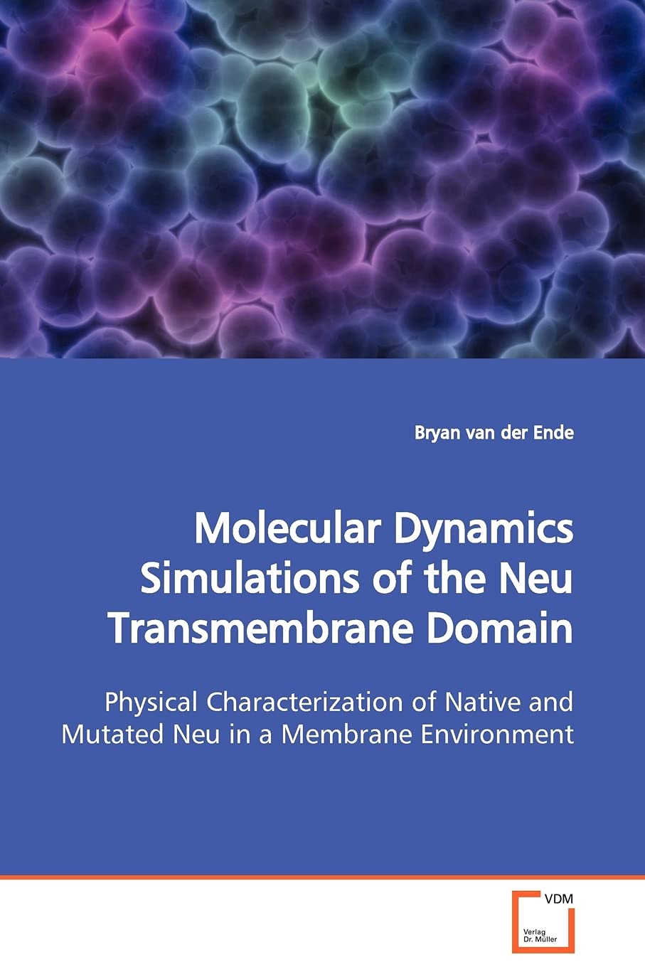 Molecular Dynamics Simulations of the Neu Transmembrane Domain: Physical Characterization of Native and Mutated Neu in a Membrane Environment