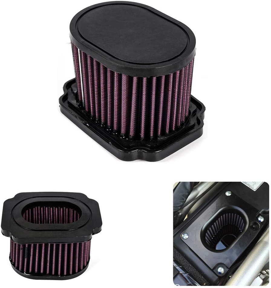 For Yamaha MT07 FZ07 2014-2018 Motorcycle Accessories High Flow Air Cleaner Replacement Filter Element