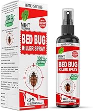 Home-Secure bed bug Killer Spray | Powerfull Herbal bed bug Spray with Instant Action, Long Lasting Protection | Organic Chemical-free bedbug repellent for home 100ml