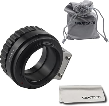 B4 2/3"-EOS R Adapter,B4 2/3" Lens to EOS R EF-R Mount Camera Body,Compatible with EF R8, R50, R6 Mark II, R7, R10, R3, R5, R5C, EF R6, EF/R,RP+with Tripod+Lens Cleaning Cloth