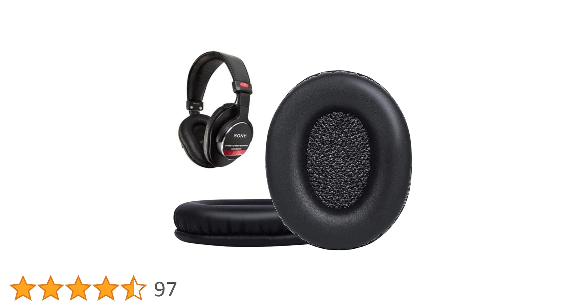 【交換用新品イヤーパッド付き】SONY ステレオヘッドホン MDR-7506 61yJeer90sL._AC_UF350,