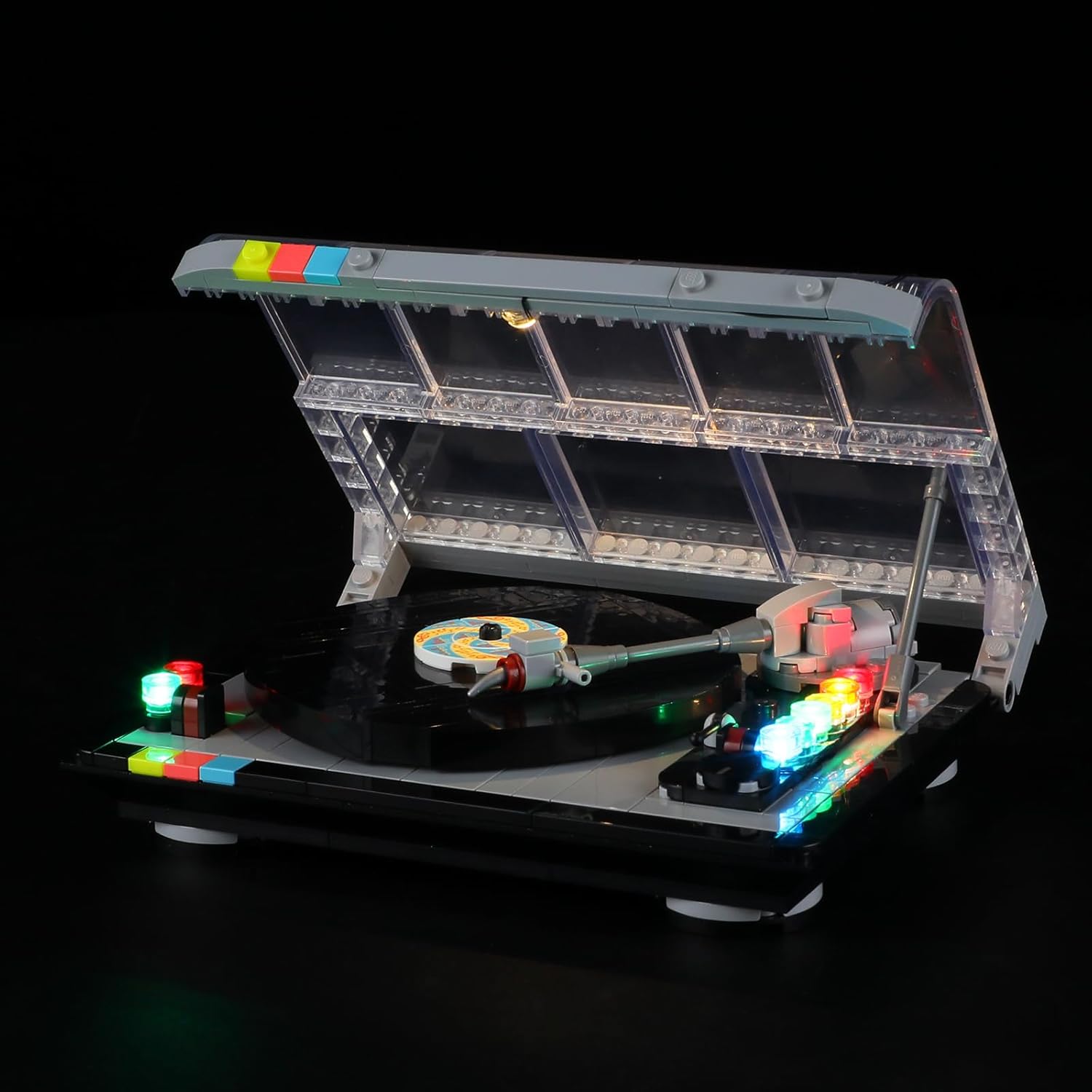 LIGHTAILING Light for Lego-40699 Retro Record-Player - Led Lighting Kit Compatible with Lego Building Blocks Model - NOT Included The Model Set