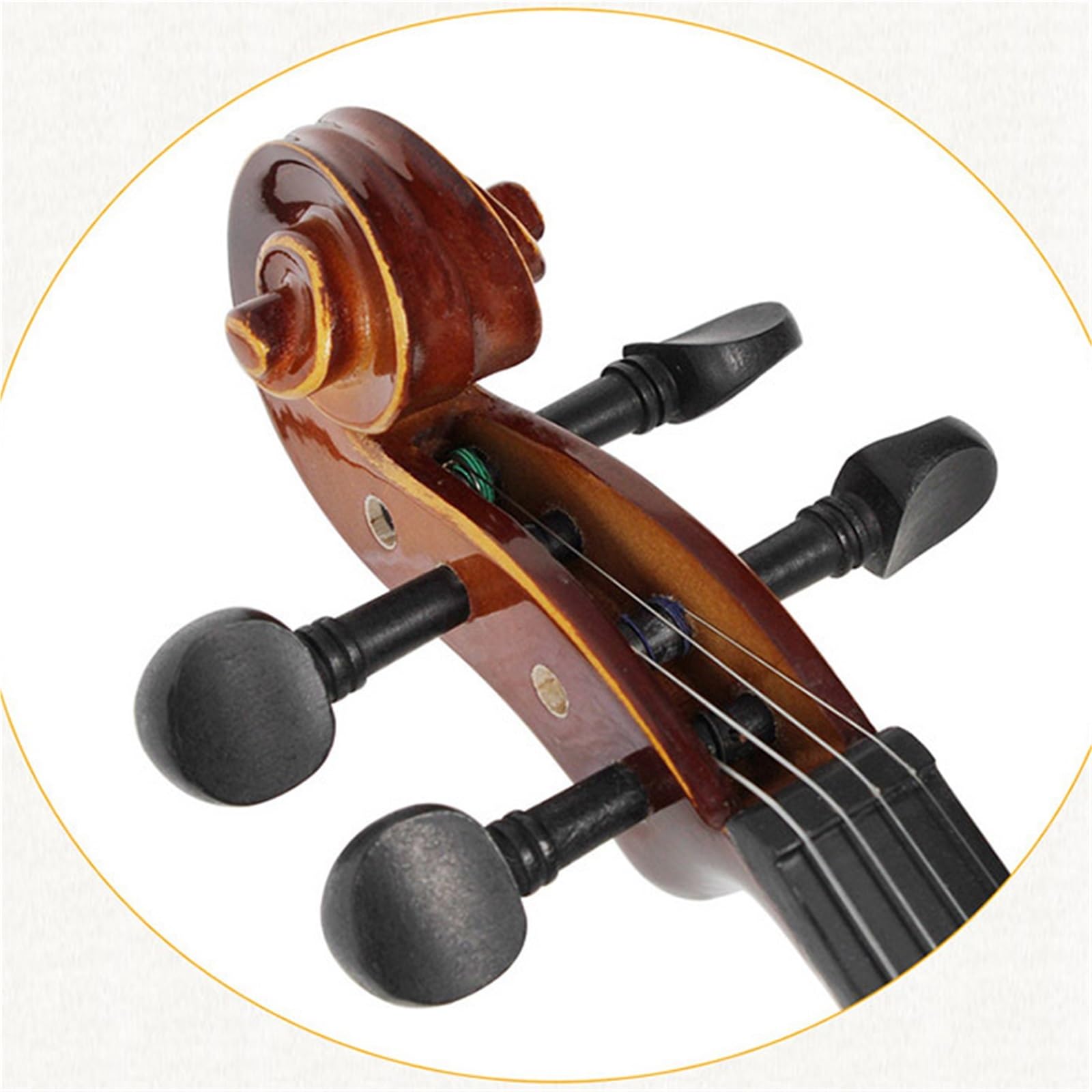 Pannello In Legno Massello Di Abete Rosso Per Principianti E Adulti Per Suonare Il Violino(3/4)