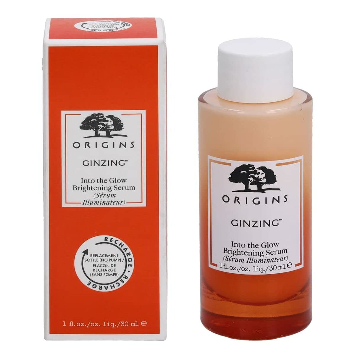 GINZING into the glow brightening serum refill 30 ml