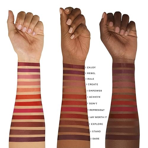 Miniatura 6 de L'Oréal Paris Makeup Rouge Signature - Pinta labios de larga duración acabado mate, ultraligero, ultracómodo, color de pigmento alto, aplicador para