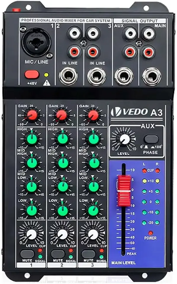 Mesa Automotiva A3-3 Canais - 12 Volts - MS0100