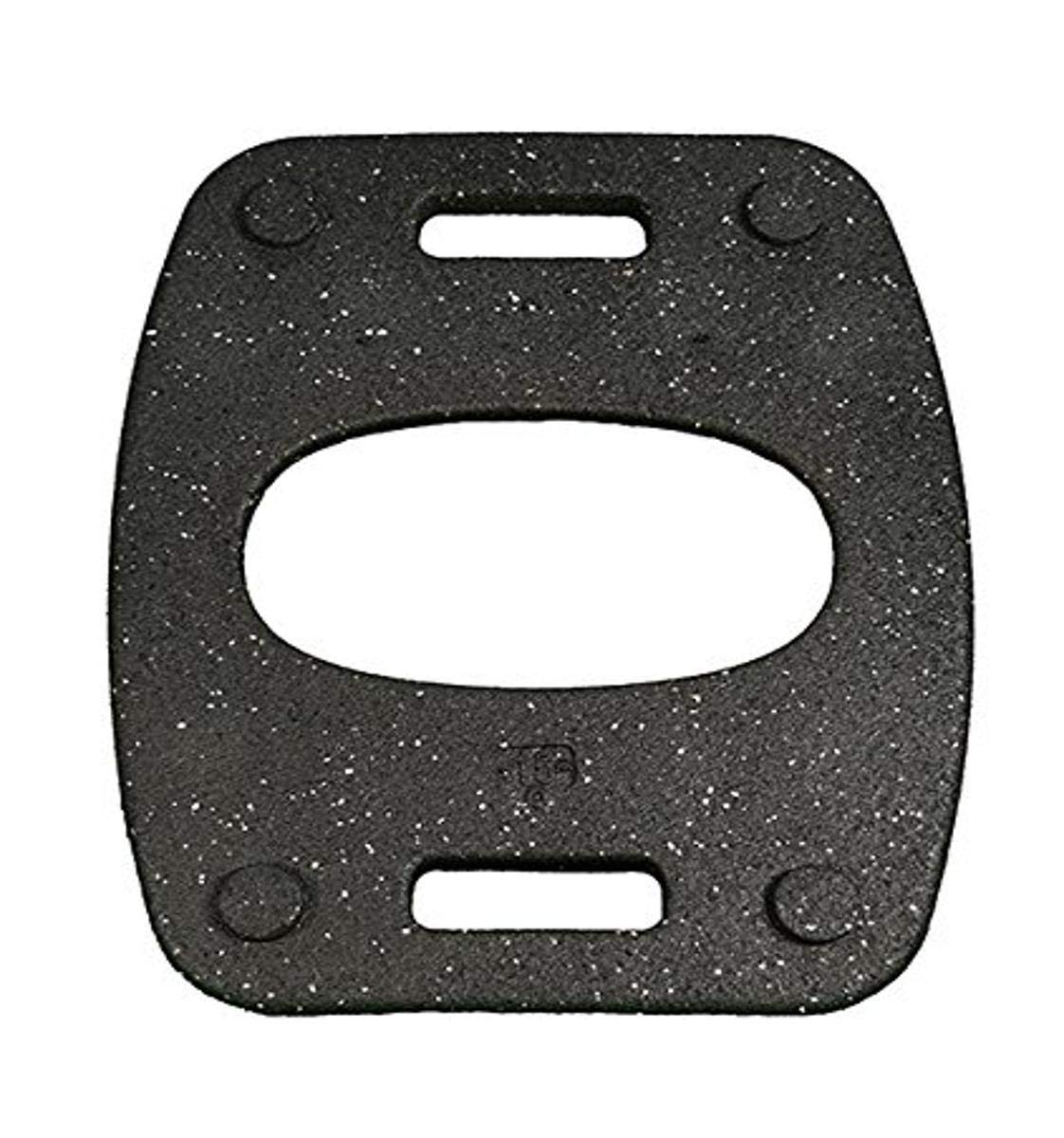 Cortina Trailblazer Vertical Panel 15 lb Rubber Base, 03-760-15, Black