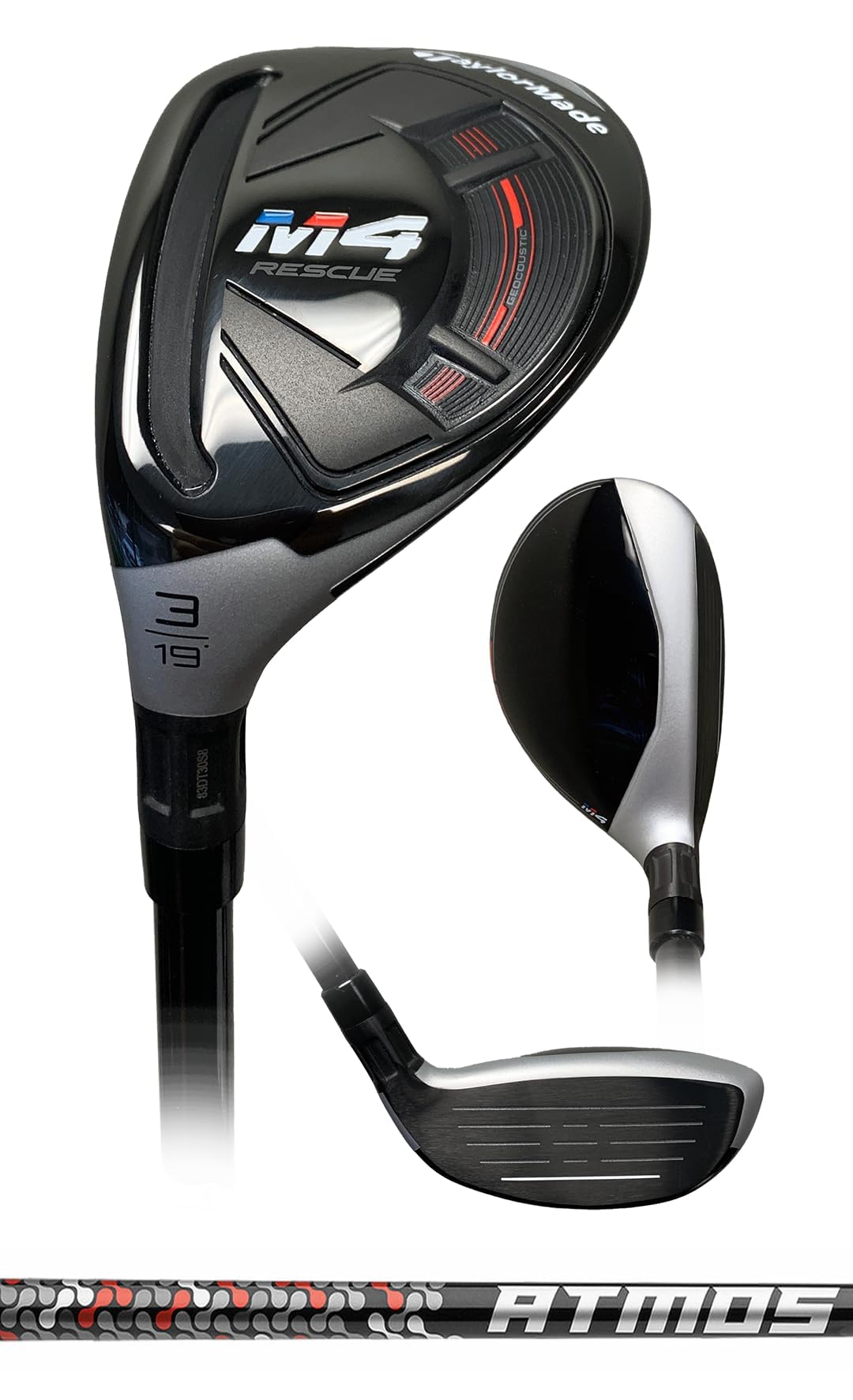 TaylorMade Left Handed M4#3 Rescue, Choose Flex (Stiff)