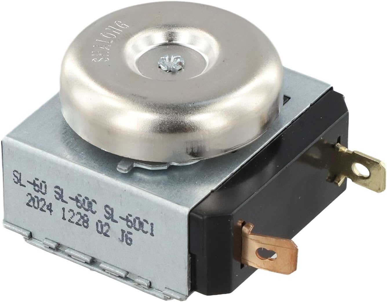 Timer switch for electric pressure cookers and ovens with bell alarm mechanical design offers 60 90 120 minute selectable durations for controlled cooking (60min)