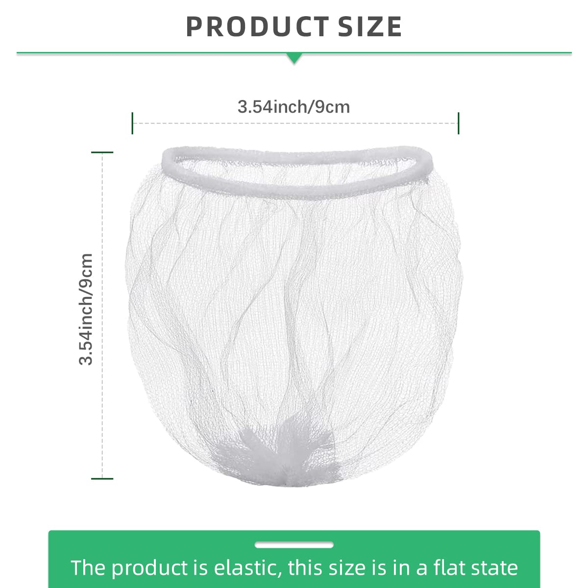 Einweg-Siebnetze Für Küchenspülen – 500 Stück, Dehnbar Von 8,9x6,3 Cm Bis 20,3x20,3 Cm, Aus Reißfestem Polyester