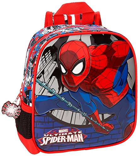 Spiderman 21620B1 Comic Mochila Infantil  25 cm  5.75 Litros  Multicolor