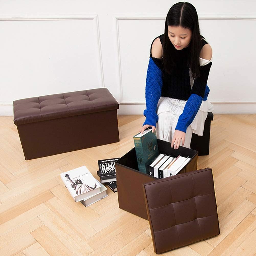 モダンなシンプルさオットマンフットレストスツールPuレザースモールチェアシートソファシューズリビングルームとベッドルーム用のスツール アクセント  フットスツール スモール フェイクレザー フットレスト 木製 フットスツール モダン 布張り フットレスト リビング ... フェイクレザーのフットスツール プーフ 収納ボックス パッド入り 小型シート フットレストチェア