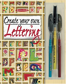 Paperback Create Your Own Lettering (Action Packs) Book